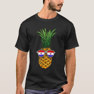 T-shirt Ananas paraguayen Paraguay Drapeau lunettes de sol