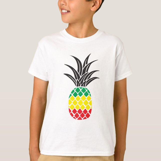 T-shirt Ananas Rasta (Devant)