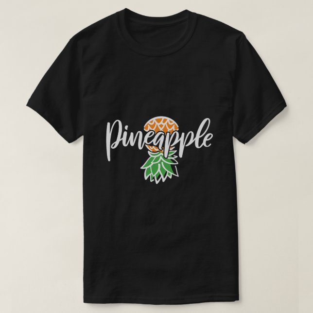 T-shirt Ananas supérieur 3 (Design devant)