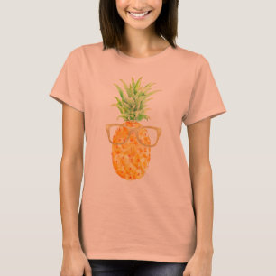 T-shirt Ananas Tropical Hipster
