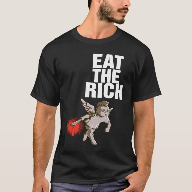 T-shirt Anarchie anticapitaliste (Devant)