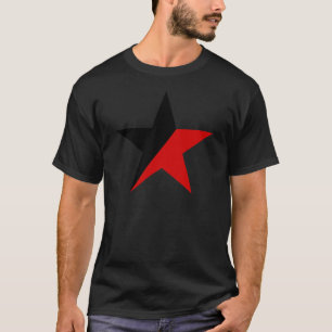 T-shirt Anarchisme noir et rouge d'Anarcho-Syndicalisme