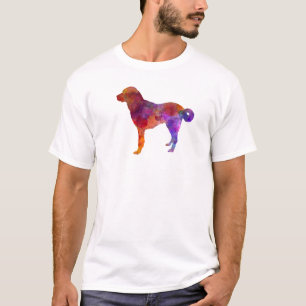 T-shirt Anatolian Shepherd Dog in watercolor