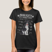 Anatomie amusante Bordure Collie Amoureux des chie