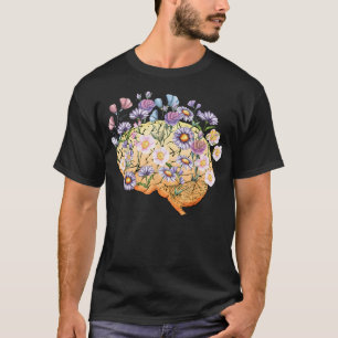 T-shirt Anatomie cérébrale Étudiante en soins infirmiers D