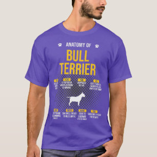 T-shirt Anatomie de l'amant du Bull Terrier 