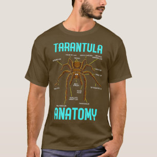 T-shirt Anatomie de l'araignée de Tarantula - Diagramme d