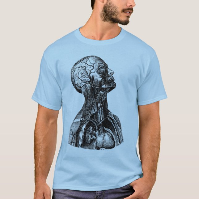 T-shirt Anatomie d'habillement de Luc (Devant)