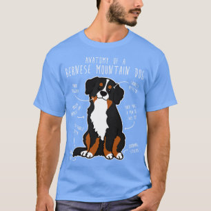 T-shirt Anatomie du chien de montagne bernois 1