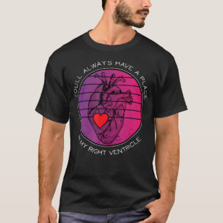T-shirt Anatomie du cœur drôle Humour Anatomique Humain