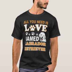T-shirt Anatomie du Labrador d'un chien Labrador Retriever