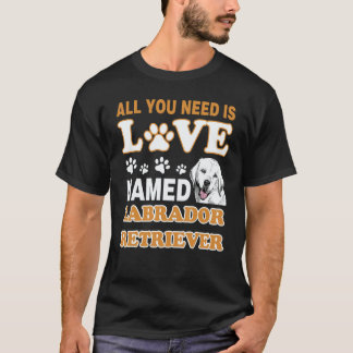 T-shirt Anatomie du Labrador d'un chien Labrador Retriever