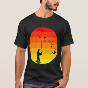 T-shirt Anatomie du poisson combattant blanc