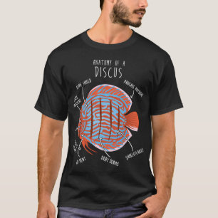 T-shirt Anatomie du poisson discus