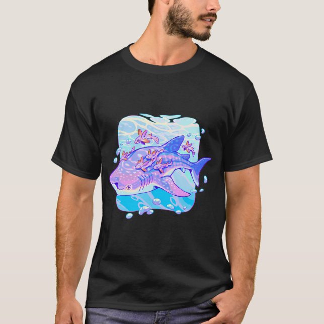 T-shirt Anatomie du requin baleine (Devant)