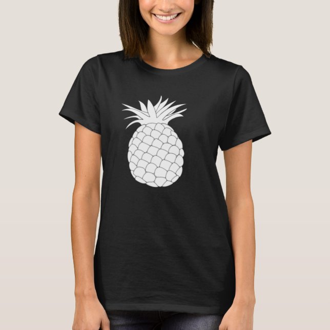 T-shirt Anatomie d'un ananas (Devant)