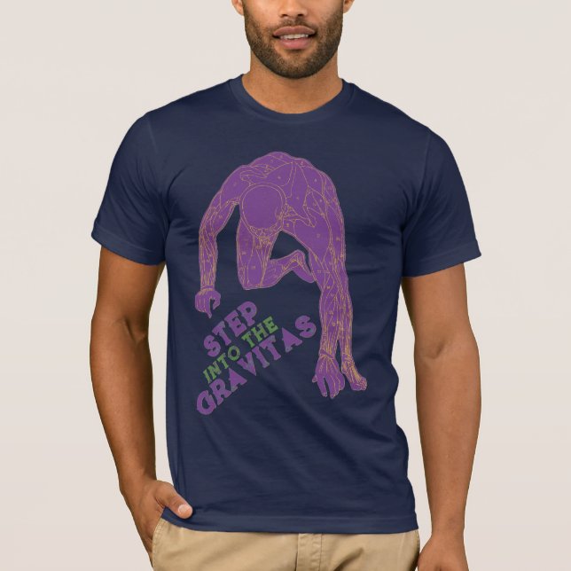 T-shirt Anatomie d'un athlète, texté v.3 (Devant)