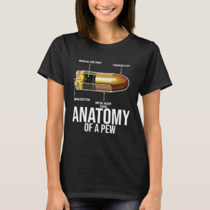 T-shirt Anatomie d'un banc Sécurité et protection Présent