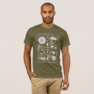T-shirt Anatomie d'un camion sur terre