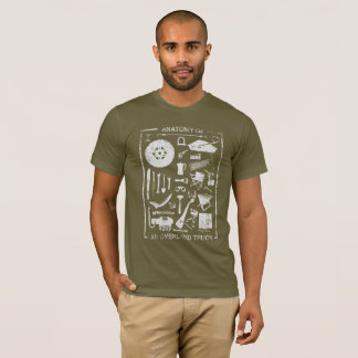T-shirt Anatomie d'un camion sur terre