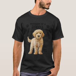 T-shirt Anatomie D'Un Chien Doodle Propriétaire Du Doodle
