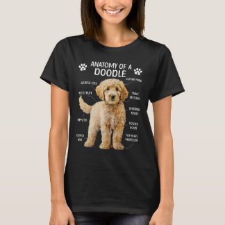 T-shirt Anatomie D'Un Chien Doodle Propriétaire Du Doodle