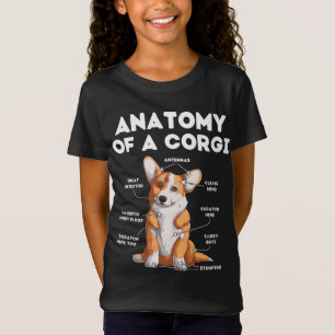 T-Shirt Anatomie d'un Corgi