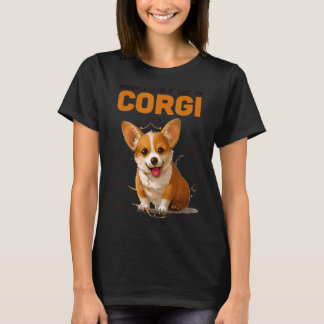 T-shirt Anatomie d'un Corgi Corgi Puppy Anatomie