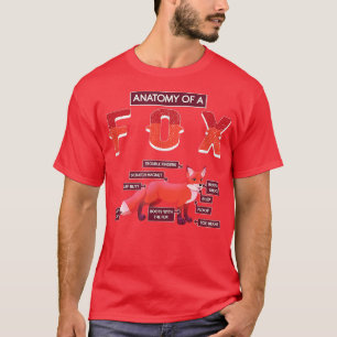 T-shirt Anatomie d'un FoCute pour les fans d'ennemis