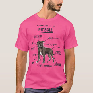 T-shirt Anatomie d'un PitBull 2