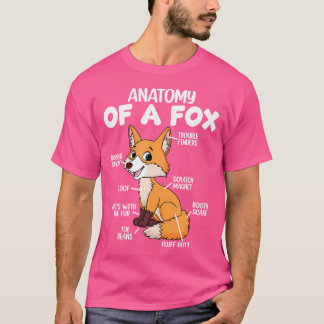 T-shirt Anatomie D'Un Renard