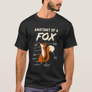T-shirt Anatomie D'Un Renard