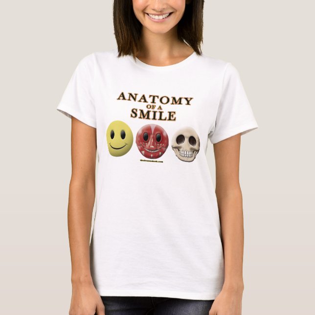 T-shirt Anatomie d'un sourire (Devant)