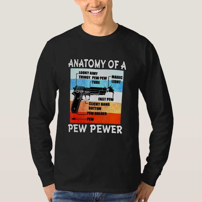T-shirt Anatomie D'Une Arme À Puce De Poudre _6 (Devant)
