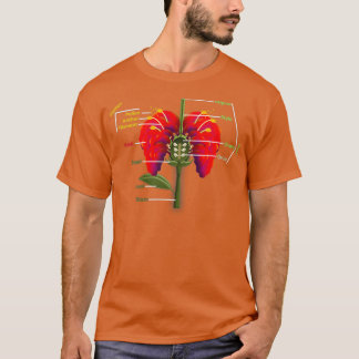 T-shirt Anatomie d'une fleur