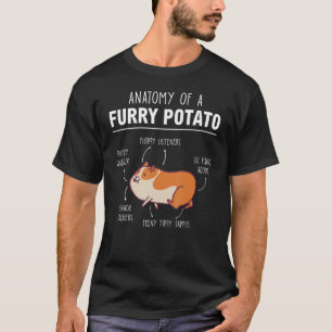 T-shirt Anatomie D'Une Pomme De Terre Furie Pour Le Cochon