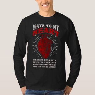 T-shirt Anatomie Humoristique Du Cardiologue Coeur Survi