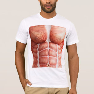 T-shirt Anatomie musculaire Fuzzy Express®