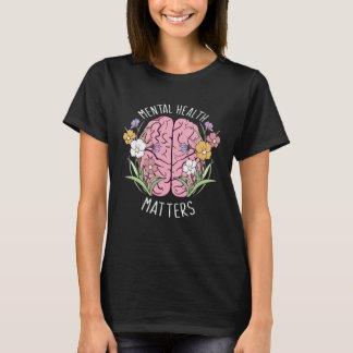 T-shirt Anatomie Santé mentale Sensibilisation Cerveau Neu