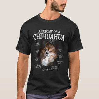 T-shirt Anatomy of a Chihuahua Animals