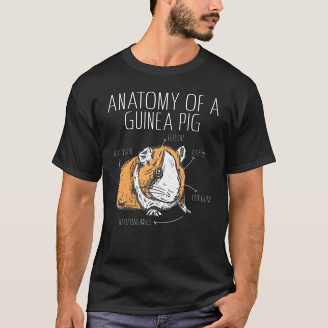 T-shirt Anatomy of a Guinea Pig (Devant)