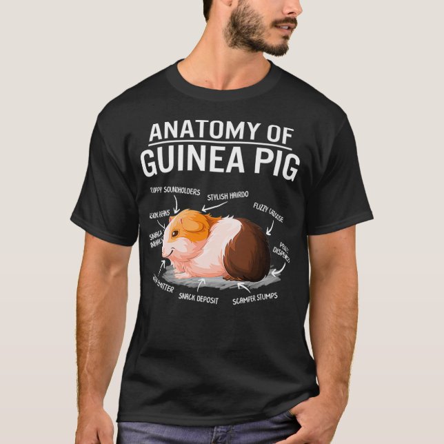 T-shirt Anatomy Of Guinée (Devant)