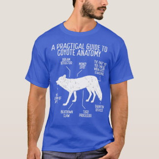 T-shirt Anaytomie de la chasse aux coyotes du prédateur de