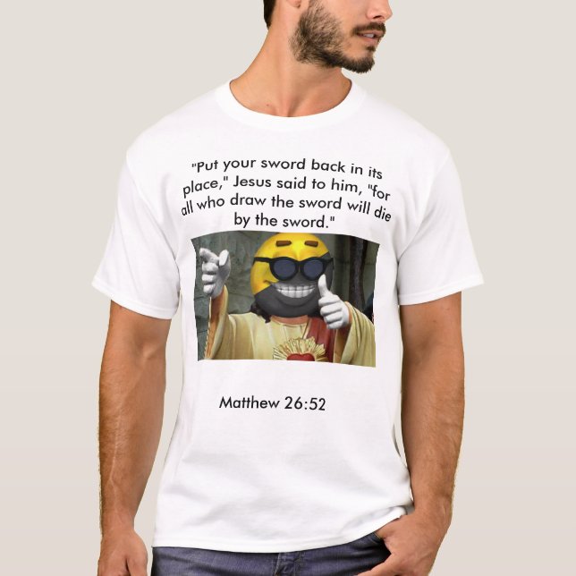 T-shirt AnCap Jésus (Devant)
