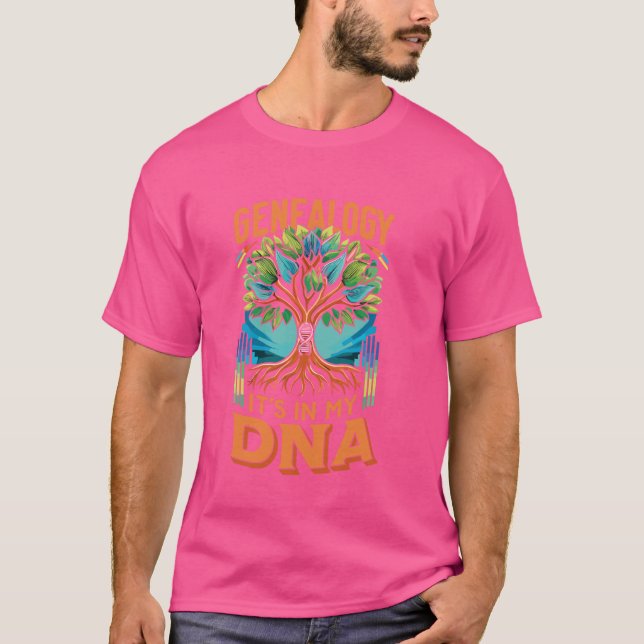 T-shirt Ancêtre génétique (Devant)