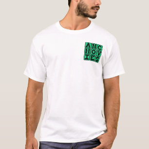T-shirt Anchois, assaisonnement de salade savoureux