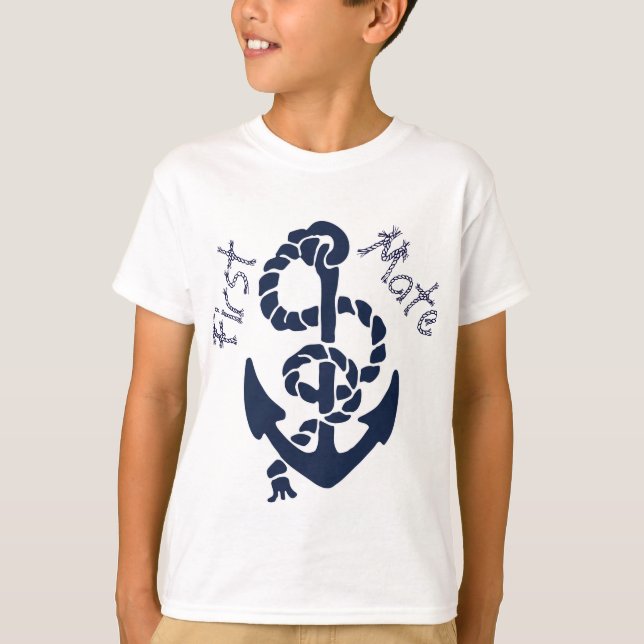 T-shirt Anchor Pattern (Devant)