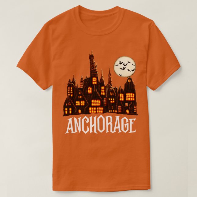 T-shirt Anchorage Halloween (Design devant)