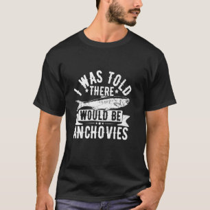 T-shirt Anchovies Tin Can Citer pour un amoureux d'Anchovi