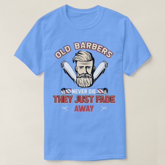 T-shirt Ancien atelier de coiffure Conception 1 (Design devant)